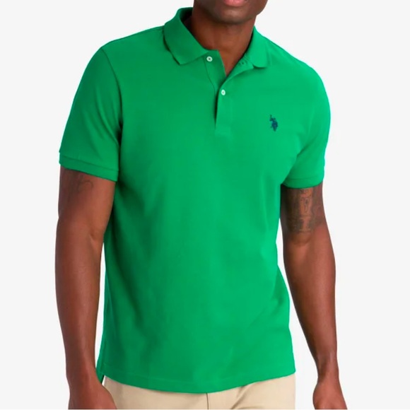 SOLD NWT U.S. Polo Assn. green size large - Picture 1 of 9